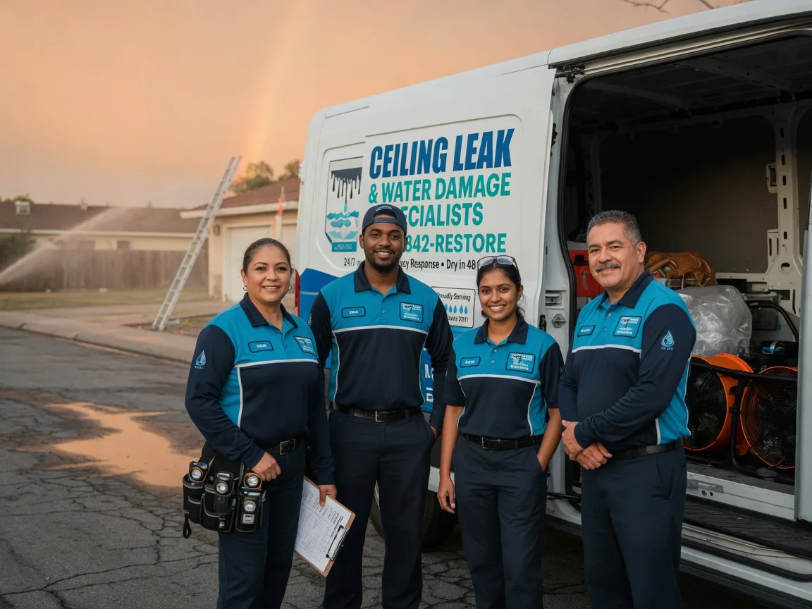 Ceiling Leak Cleanup company in Quinwood, WV