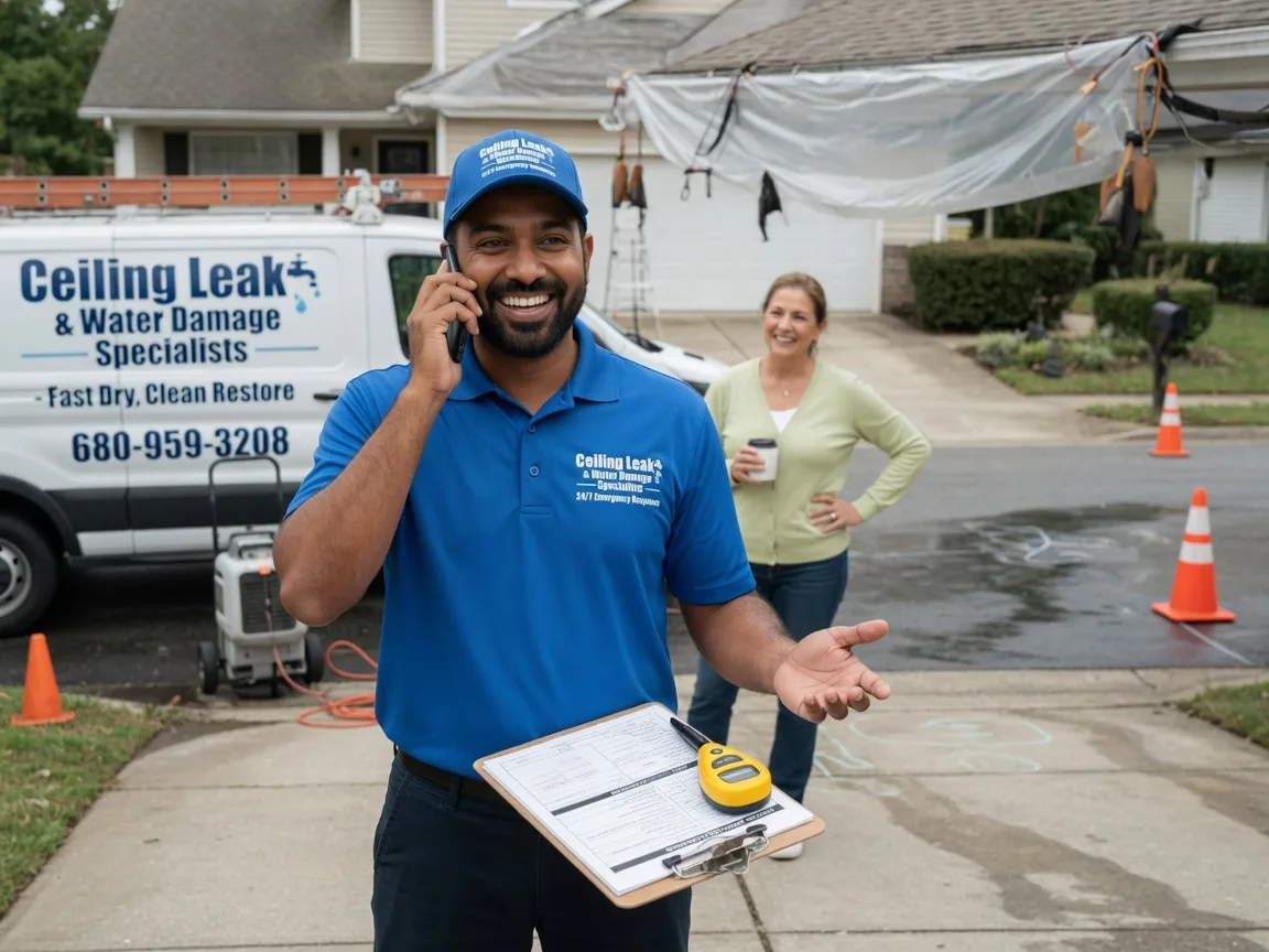 Ceiling Leak Cleanup Quinwood, WV FAQs